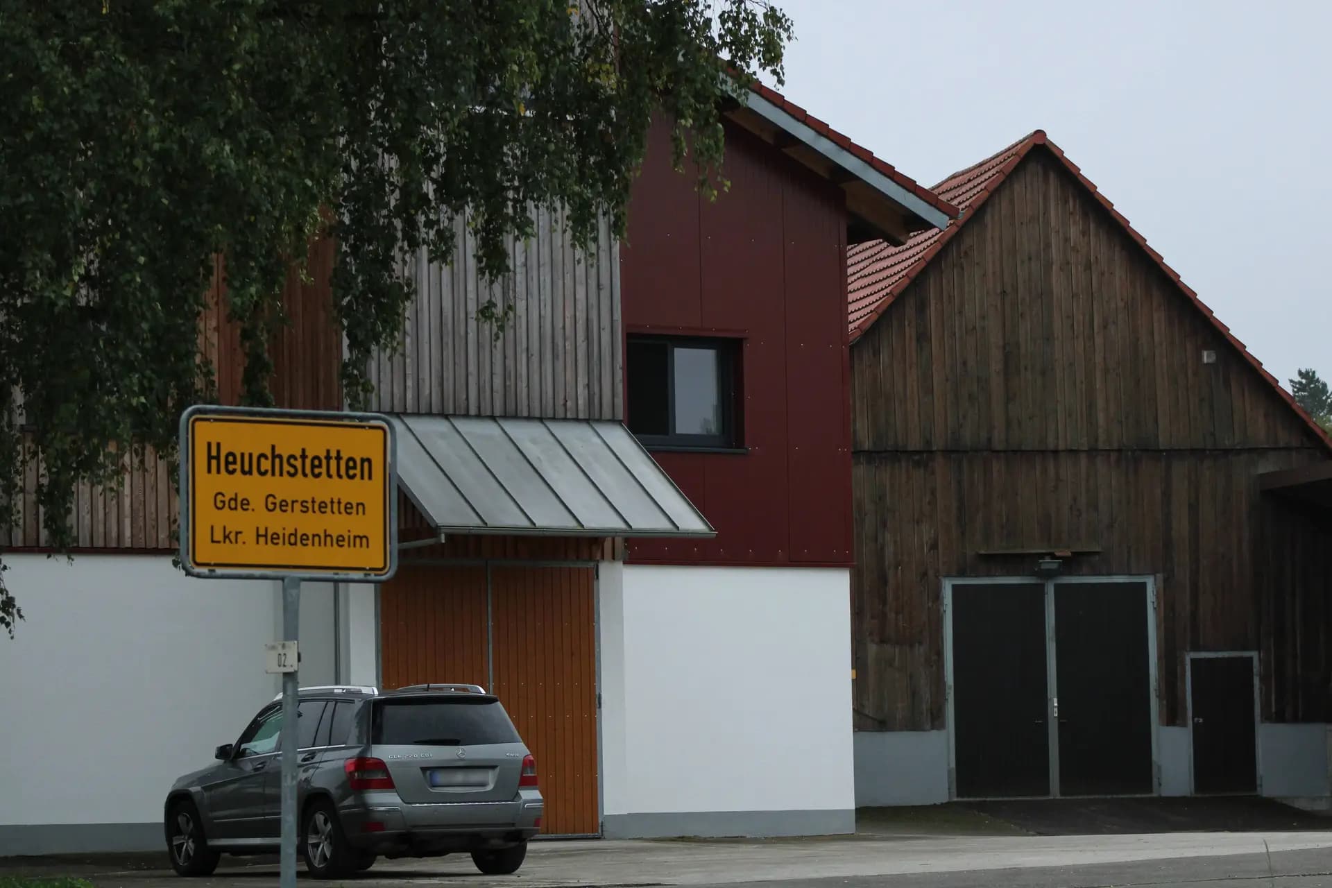 Ortsschild Heuchstetten
